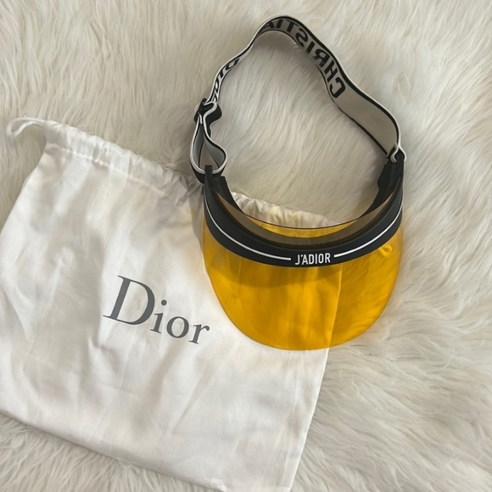 Dior Club1 Sun Visor Yellow